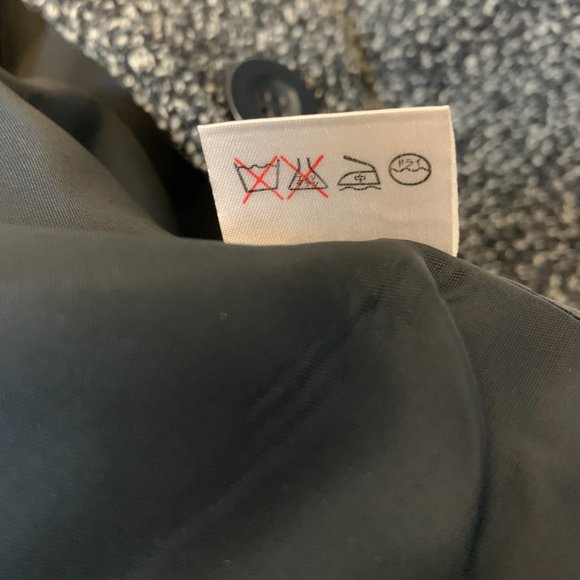 Speckled Grey/Black Button-up Jacket (UK size 9) - Picture 5 of 5